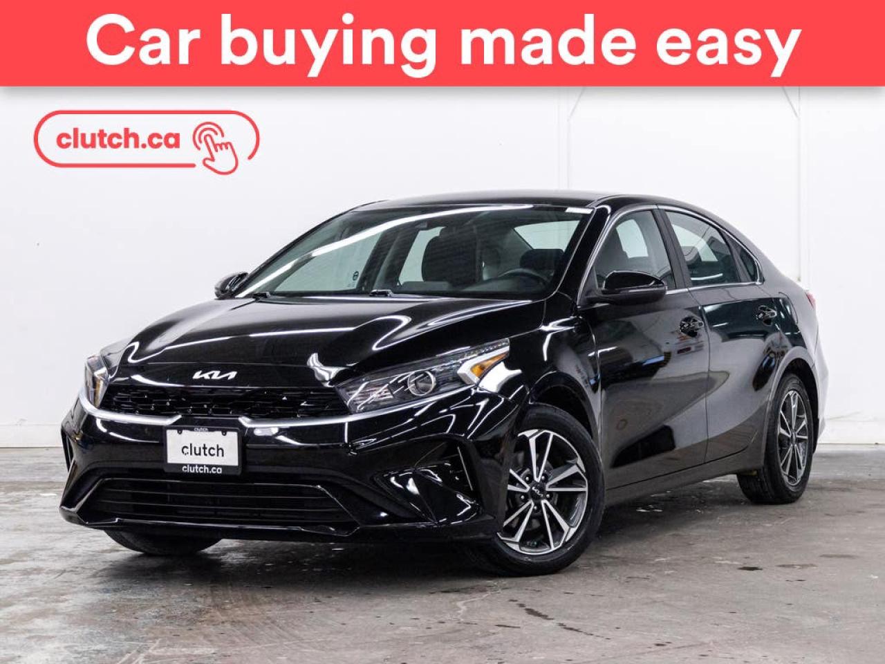 Used 2023 Kia Forte EX w/ Apple CarPlay & Android Auto, Heated Steering Wheel, Rearview Cam for sale in Toronto, ON