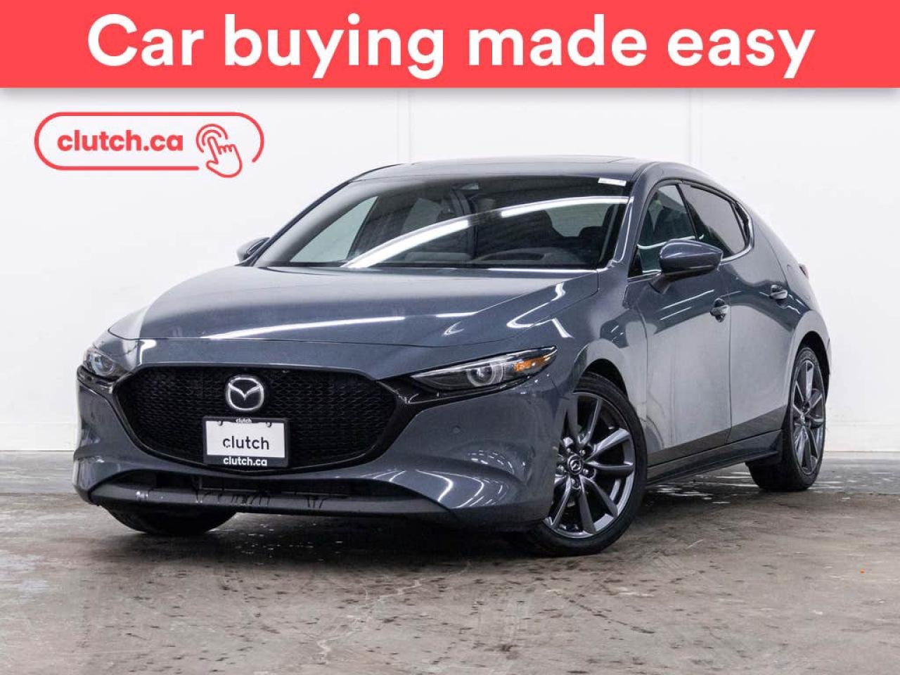 Used 2021 Mazda MAZDA3 Sport GT AWD w/ Premium Pkg w/ Apple CarPlay & Android Auto, Power Moonroof, Nav for sale in Toronto, ON