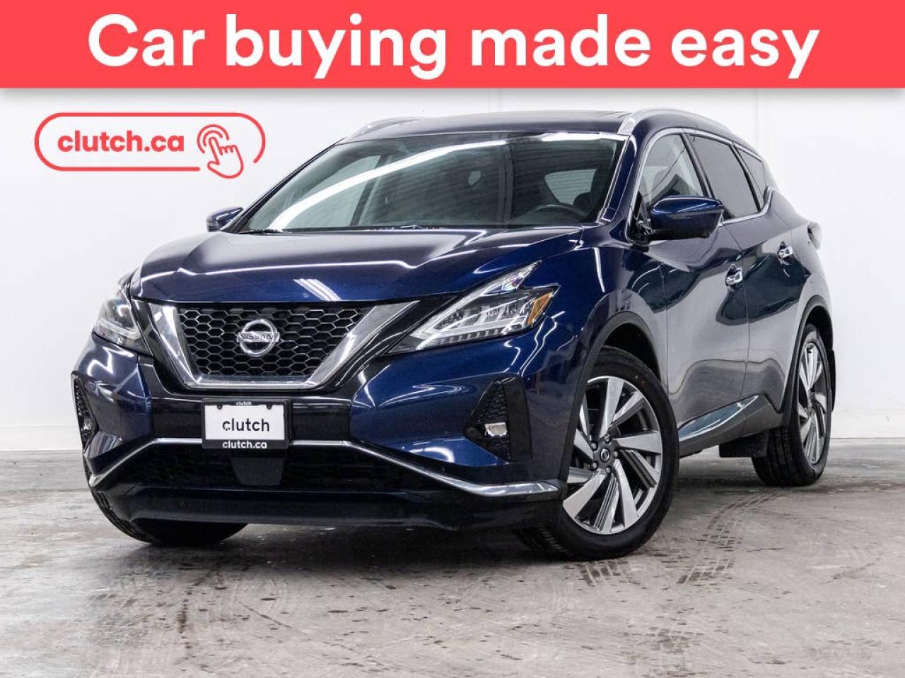 Used 2019 Nissan Murano SL AWD w/ Apple CarPlay & Android Auto, Panoramic Moonroof, Nav for sale in Toronto, ON