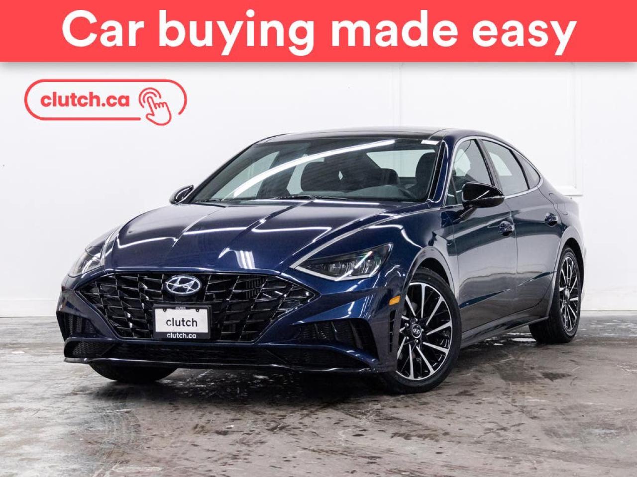 Used 2020 Hyundai Sonata Sport w/ Apple CarPlay & Android Auto, Sunroof, Heated Steering Wheel for sale in Toronto, ON