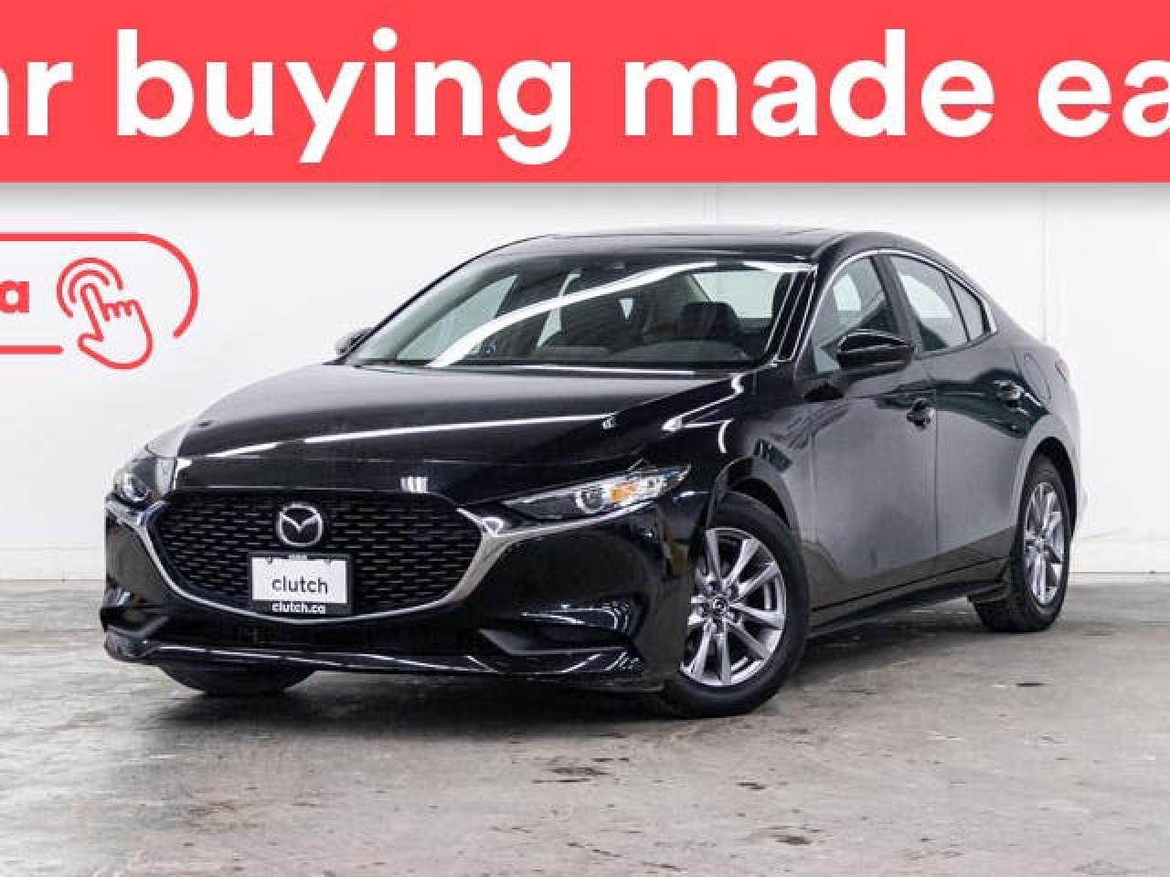 Used 2021 Mazda MAZDA3 GS w/ Luxury Pkg w/ Apple CarPlay & Android Auto, Power Moonroof, Heated Steering Wheel for sale in Toronto, ON