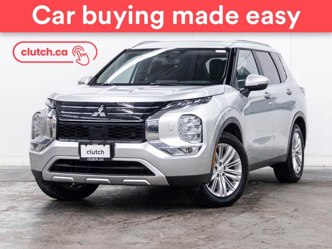 Used 2024 Mitsubishi Outlander SE w/ Apple CarPlay & Android Auto, Panoramic Moonroof, Heated Front Seats for sale in Toronto, ON