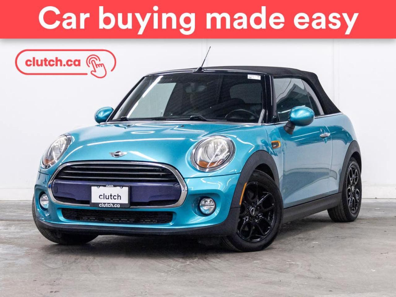 Used 2017 MINI Cooper CONVERTIBLE Base w/ Cruise Control, Bluetooth, A/C for sale in Toronto, ON