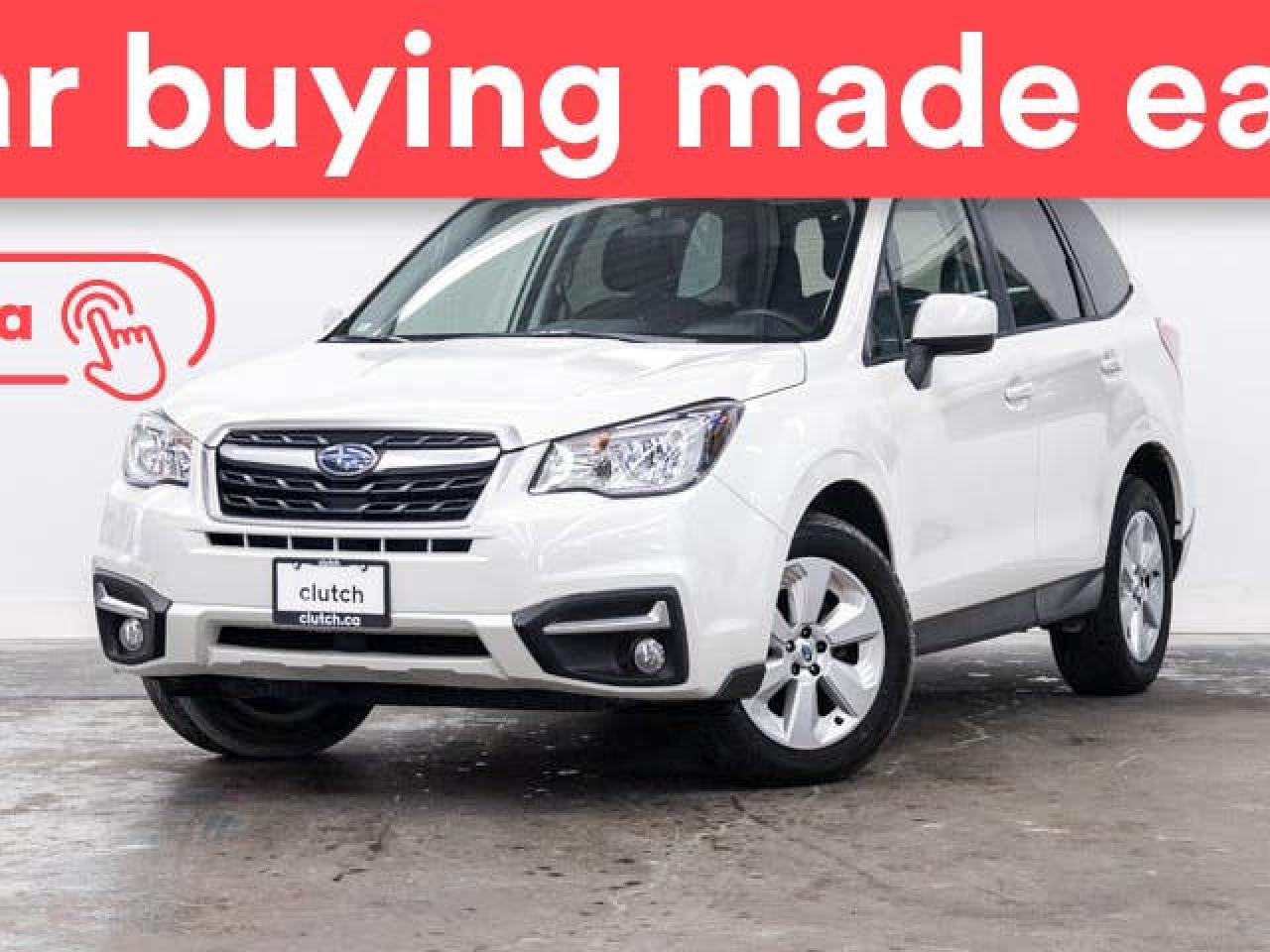 Used 2017 Subaru Forester 2.5i Convenience AWD w/ Heated Front Seats, Bluetooth, Rearview Cam for sale in Toronto, ON