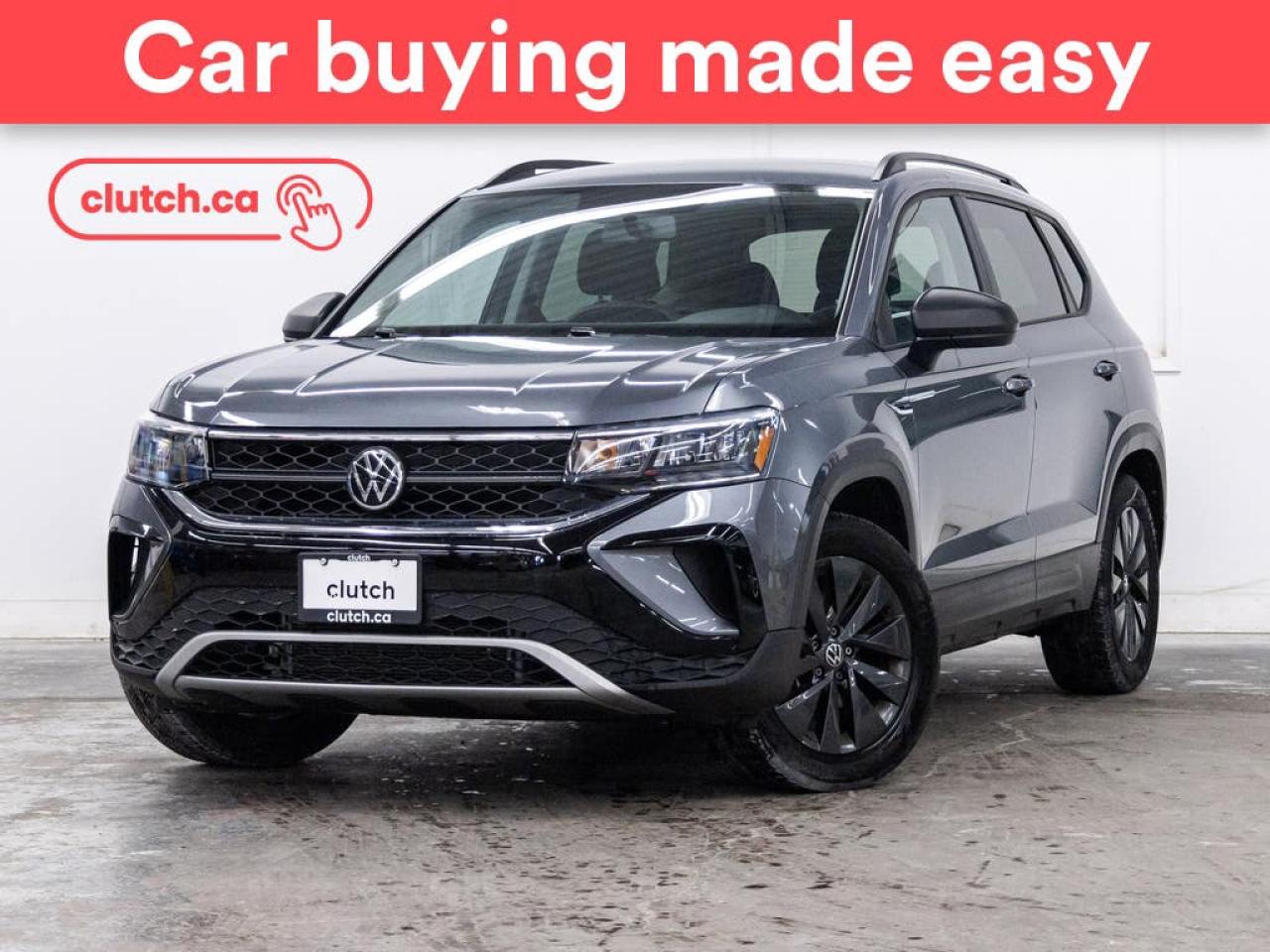 Used 2022 Volkswagen Taos Trendline AWD w/Apple CarPlay & Android Auto, Heated Front Seats, Backup Cam for sale in Toronto, ON