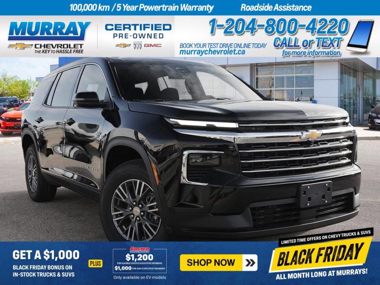 New 2026 Chevrolet Traverse LT for sale in Winnipeg, MB