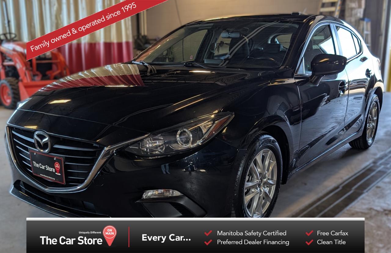 Used 2016 Mazda MAZDA3 Manual | Sunroof | Heated Seats | Local for sale in Winnipeg, MB