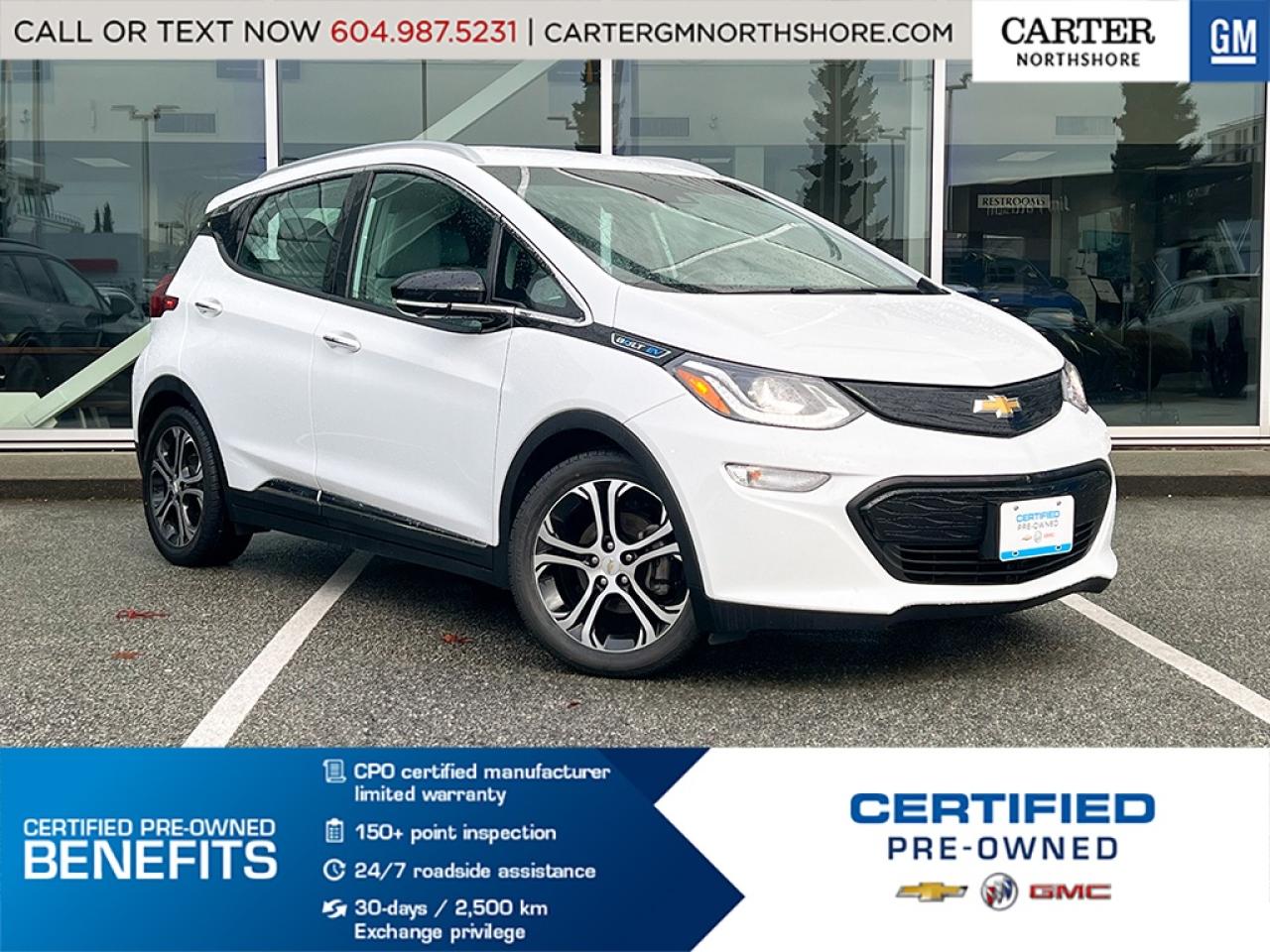 Used 2021 Chevrolet Bolt EV PREMIER | *Brand New Tires* Heated Seats/Steering for sale in North Vancouver, BC