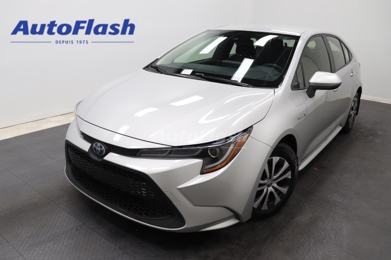 Used 2021 Toyota Corolla HYBRID, CAMERA, CARPLAY, SIEGES CHAUFF, BLIND SPOT for sale in Saint-Hubert, QC