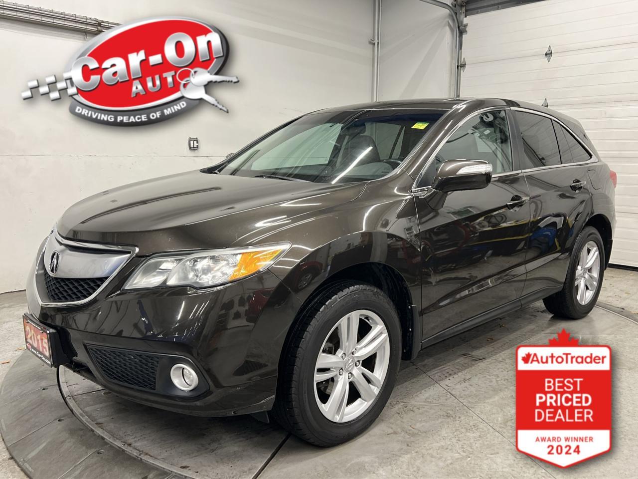 2015 Acura RDX AWD | HTD LEATHER |SUNROOF | 18IN ALLOYS |REAR CAM Photo0