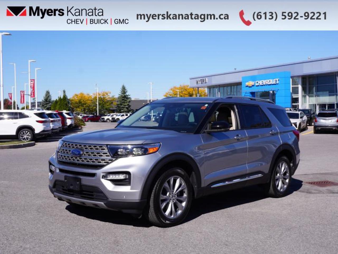 Used 2023 Ford Explorer Limited  - Leather Seats -  Cooled Seats for sale in Kanata, ON