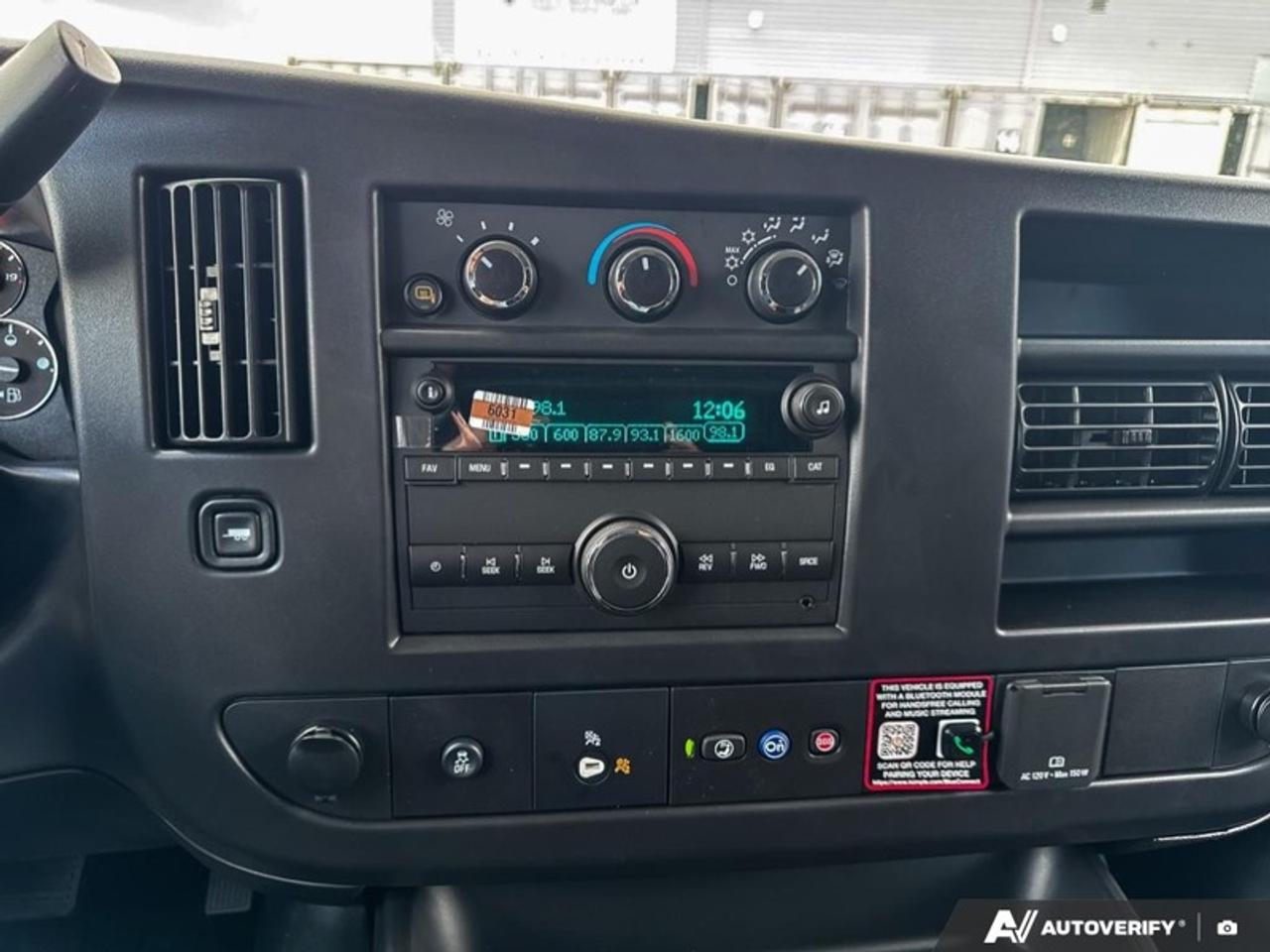 2025 Chevrolet Express Cargo Van 2500 155  - Audio System Photo
