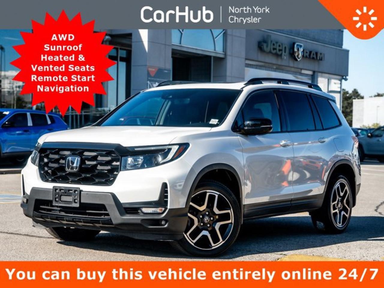 Used 2023 Honda Passport Touring AWD Sunroof Heated & Vented Seats Remote Start for sale in Thornhill, ON