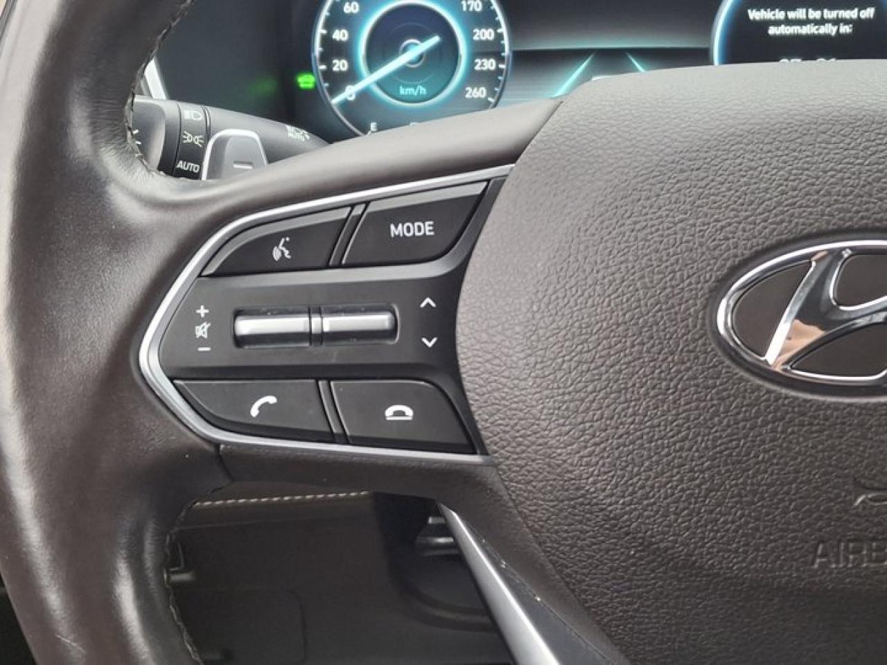 2021 Hyundai Santa Fe Hybrid Luxury AWD | Leather | Pano Roof | Cooled + Heated Seats | Heated Wheel | CarPlay + Android & More ! Photo