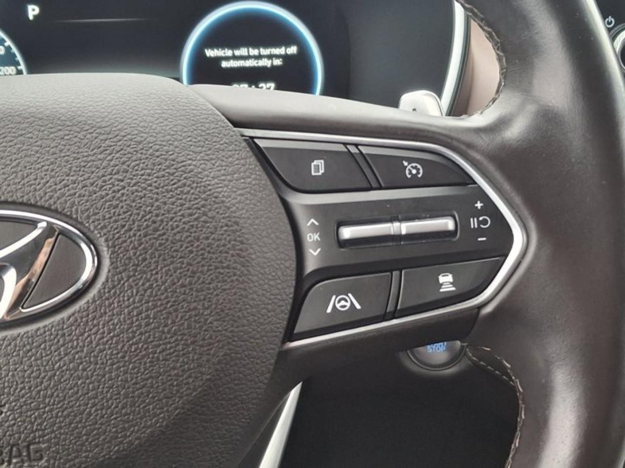 2021 Hyundai Santa Fe Hybrid Luxury AWD | Leather | Pano Roof | Cooled + Heated Seats | Heated Wheel | CarPlay + Android & More ! Photo