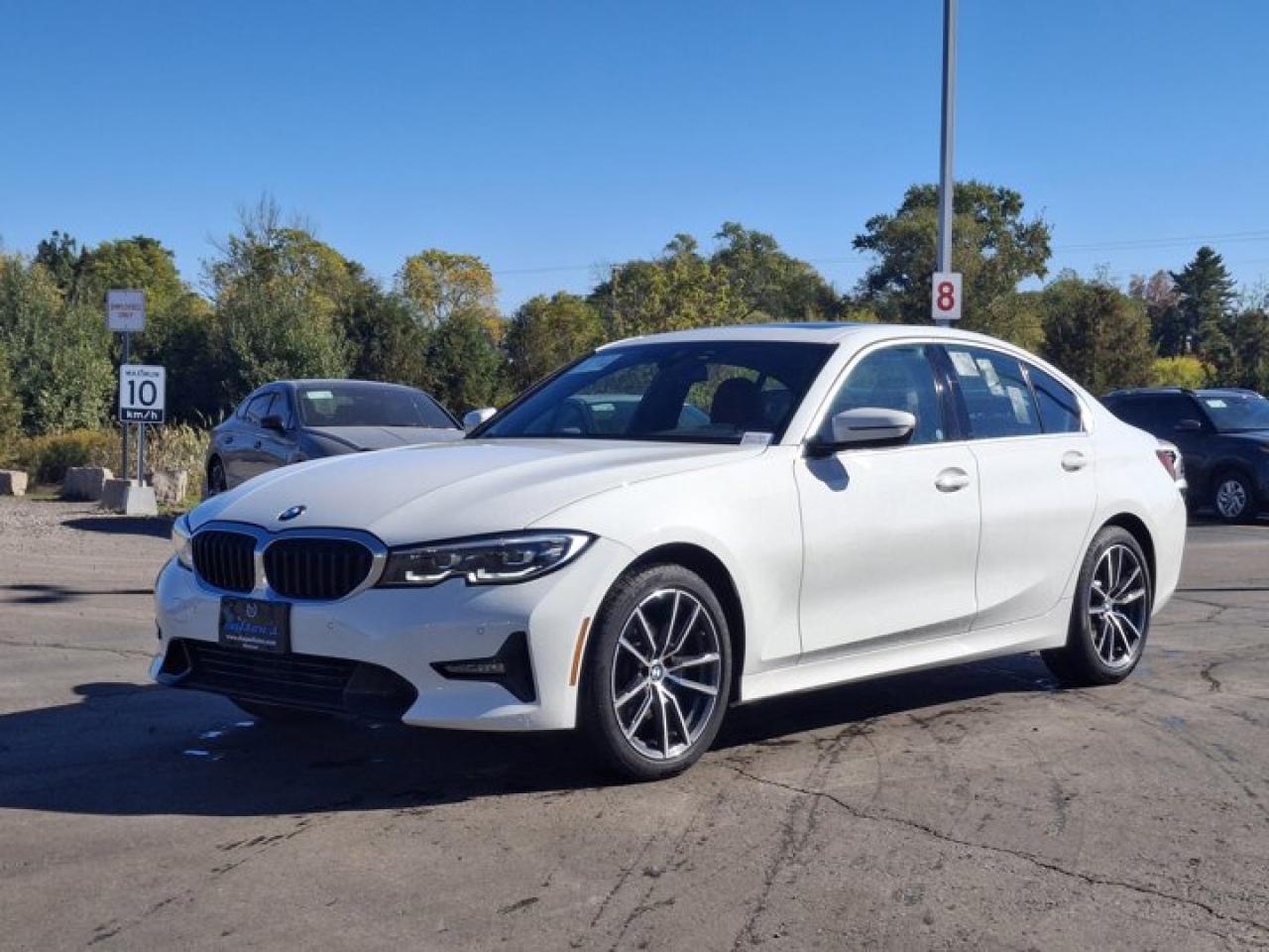 Used 2022 BMW 3 Series 330i xDrive | Premium Enhanced Pkg | Red Leather | Nav | Sunroof | Digital Cockpit | Heated Wheel for sale in Guelph, ON