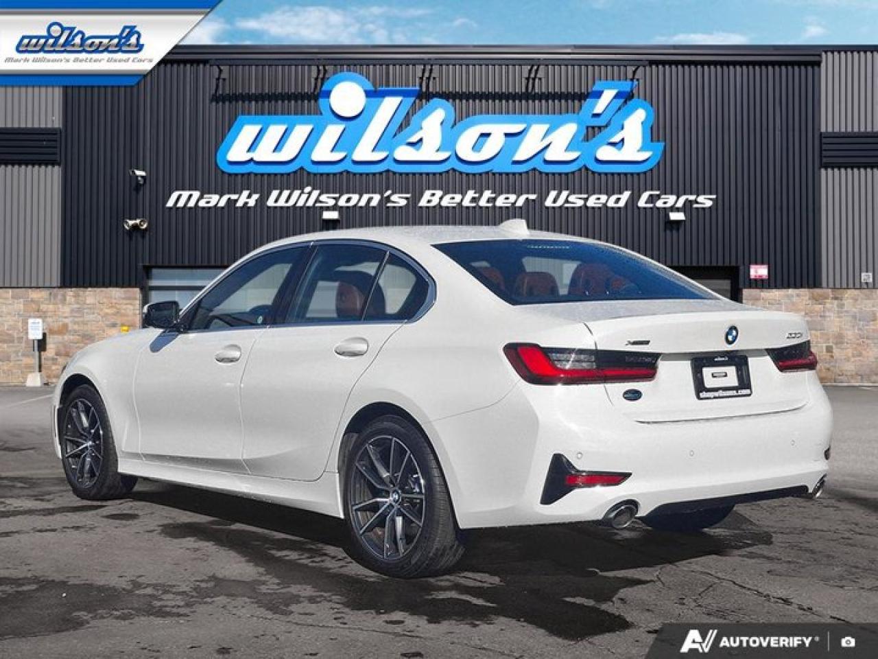 2022 BMW 3 Series 330i xDrive | Premium Enhanced Pkg | Red Leather | Nav | Sunroof | Digital Cockpit | Heated Wheel Photo