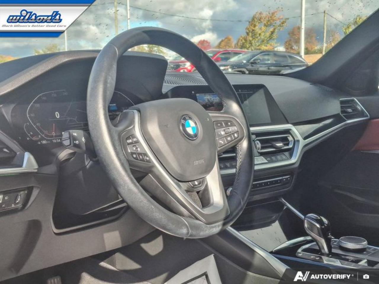 2022 BMW 3 Series 330i xDrive | Premium Enhanced Pkg | Red Leather | Nav | Sunroof | Digital Cockpit | Heated Wheel Photo