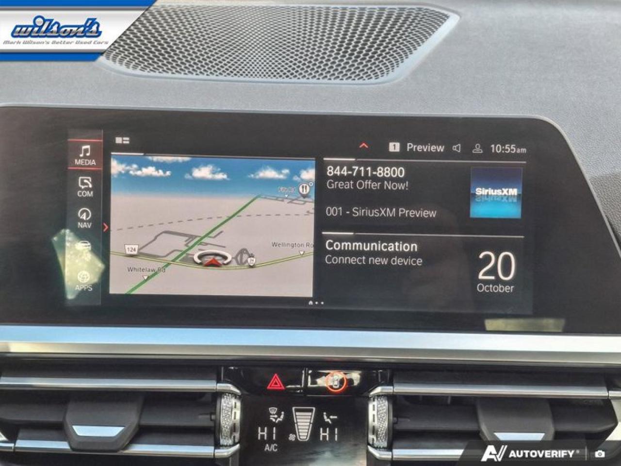 2022 BMW 3 Series 330i xDrive | Premium Enhanced Pkg | Red Leather | Nav | Sunroof | Digital Cockpit | Heated Wheel Photo