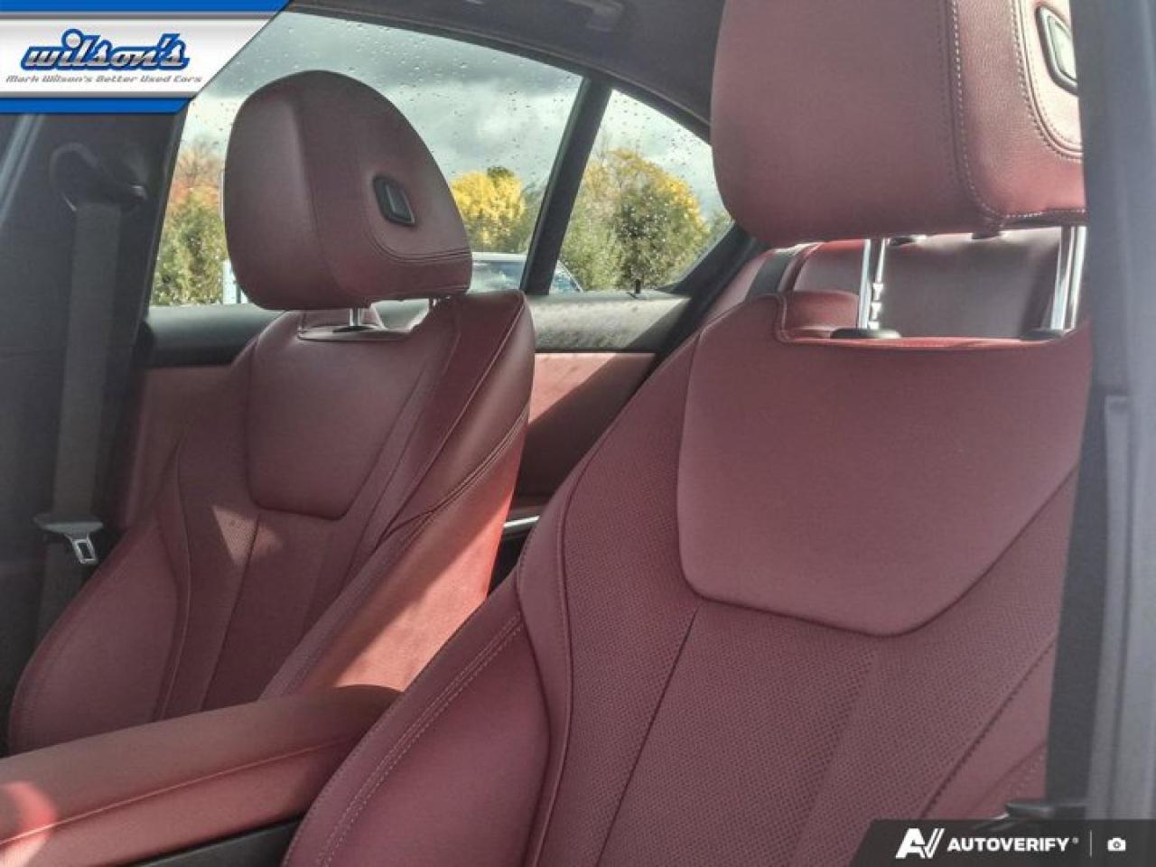 2022 BMW 3 Series 330i xDrive | Premium Enhanced Pkg | Red Leather | Nav | Sunroof | Digital Cockpit | Heated Wheel Photo