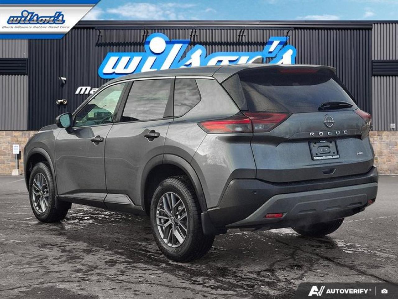 2023 Nissan Rogue S AWD | Heated Wheel + Seats | CarPlay + Android | BSW | Rear Cross Traffic Alert | and More ! Photo2