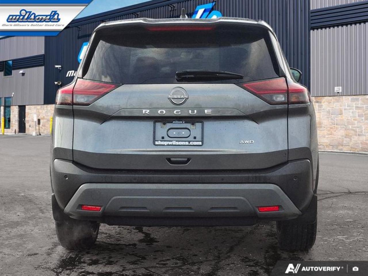 2023 Nissan Rogue S AWD | Heated Wheel + Seats | CarPlay + Android | BSW | Rear Cross Traffic Alert | and More ! Photo3