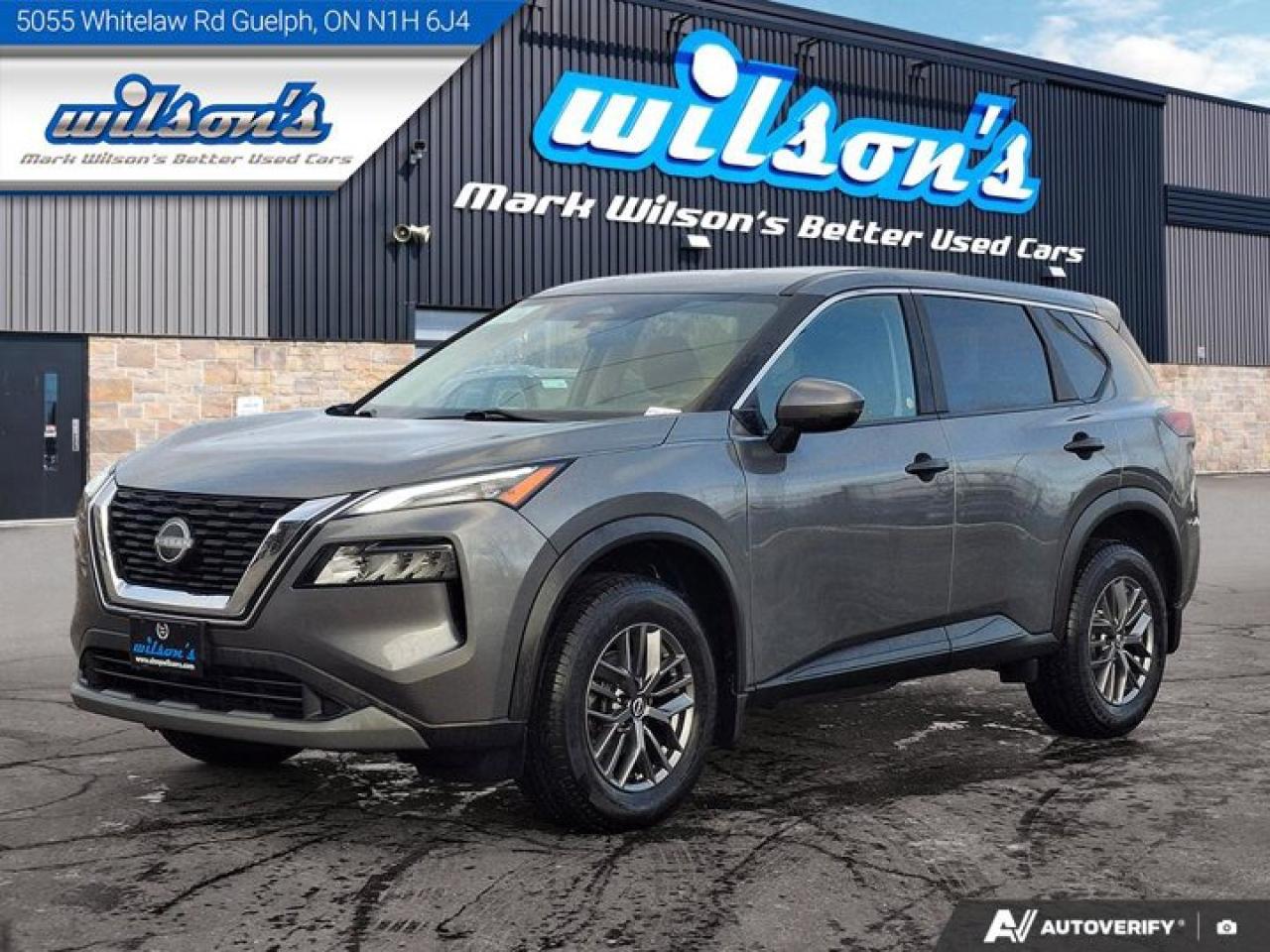 Used 2023 Nissan Rogue S AWD | Heated Wheel + Seats | CarPlay + Android | BSW | Rear Cross Traffic Alert | and More ! for sale in Guelph, ON