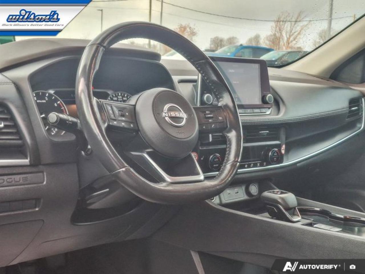 2023 Nissan Rogue S AWD | Heated Wheel + Seats | CarPlay + Android | BSW | Rear Cross Traffic Alert | and More ! Photo