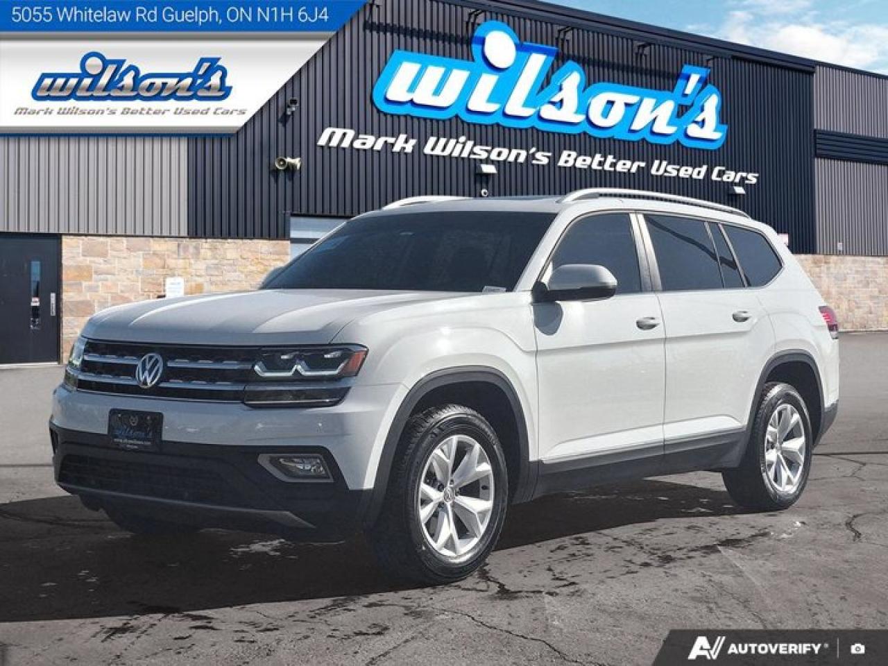 Used 2018 Volkswagen Atlas Highline 4Motion | Leather | Pano Roof | Nav | Adaptive Cruise | Heated & Cooled Seats | for sale in Guelph, ON