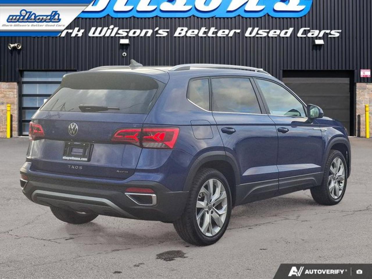 2022 Volkswagen Taos Comfortline AWD | Panoramic Sunroof | Cruise | Leatherette | New Tires | New Brakes | Photo4