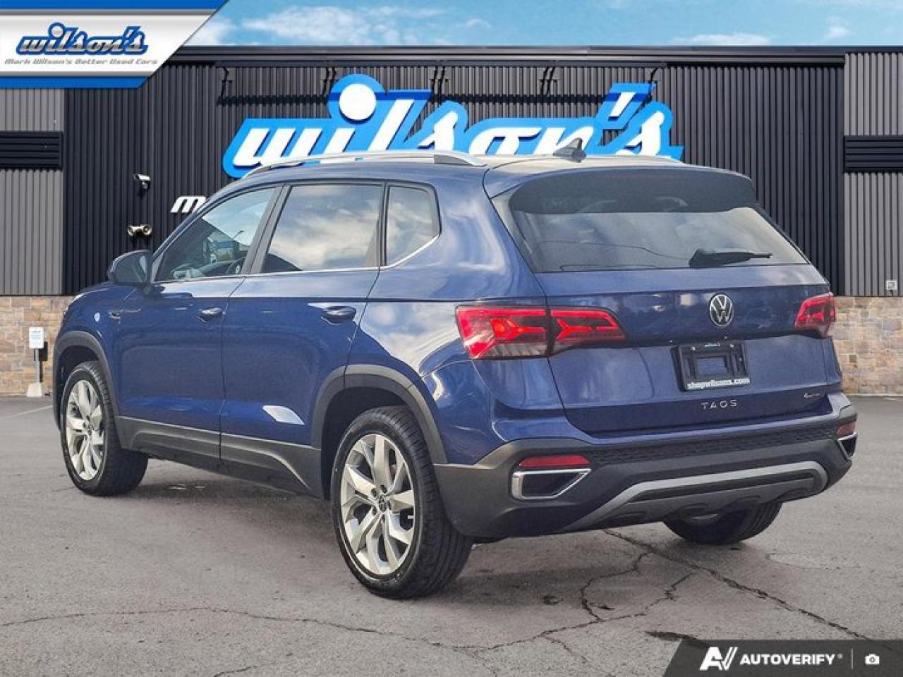 2022 Volkswagen Taos Comfortline AWD | Panoramic Sunroof | Cruise | Leatherette | New Tires | New Brakes | Photo