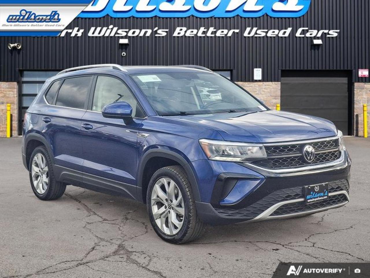 2022 Volkswagen Taos Comfortline AWD | Panoramic Sunroof | Cruise | Leatherette | New Tires | New Brakes | Photo