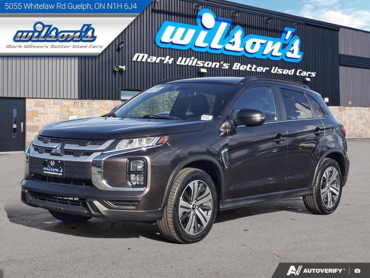 Used 2021 Mitsubishi RVR GT AWD | Leather | Glass Roof | Heated Wheel + Seats | CarPlay + Android | Rockford Fosgate Audio | for sale in Guelph, ON