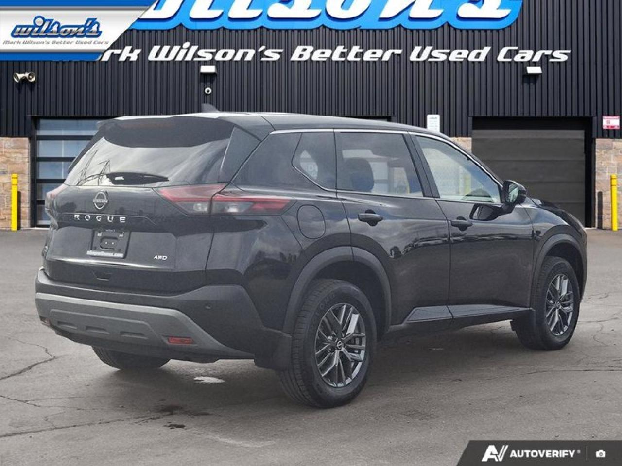 2023 Nissan Rogue S AWD | Heated Wheel + Seats | CarPlay + Android | BSW | Rear Cross Traffic Alert | and more! Photo4