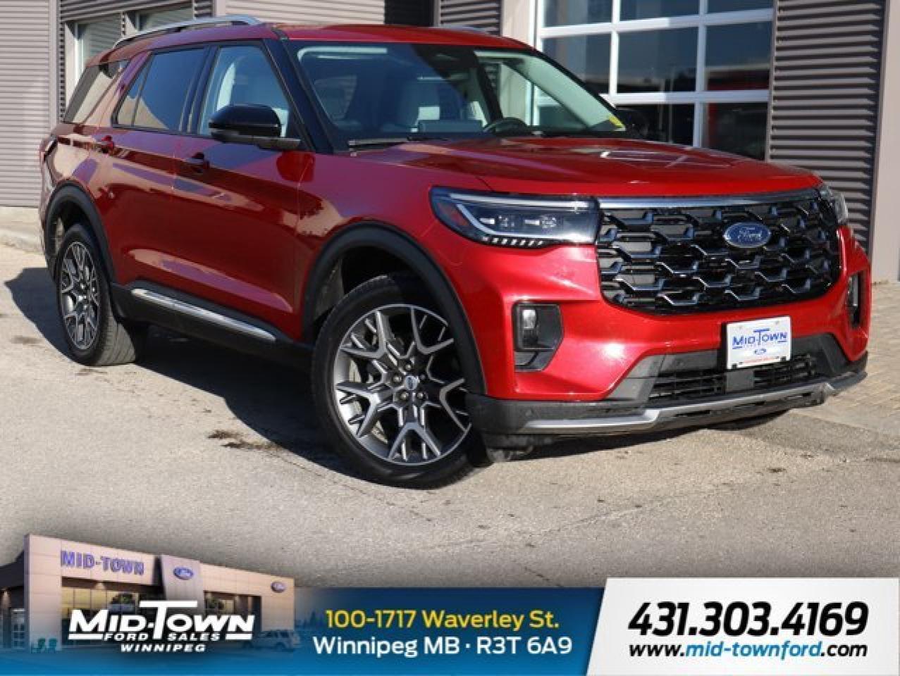 Used 2025 Ford Explorer Platinum PROGRAM EXPLORER ULTIMATE PACKAGE for sale in Winnipeg, MB