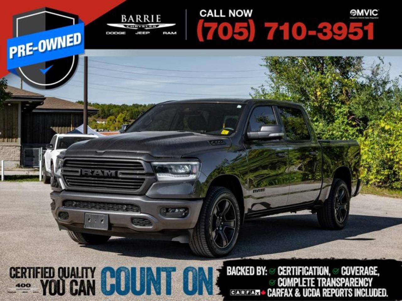 Used 2022 RAM 1500 SPORT for sale in Barrie, ON