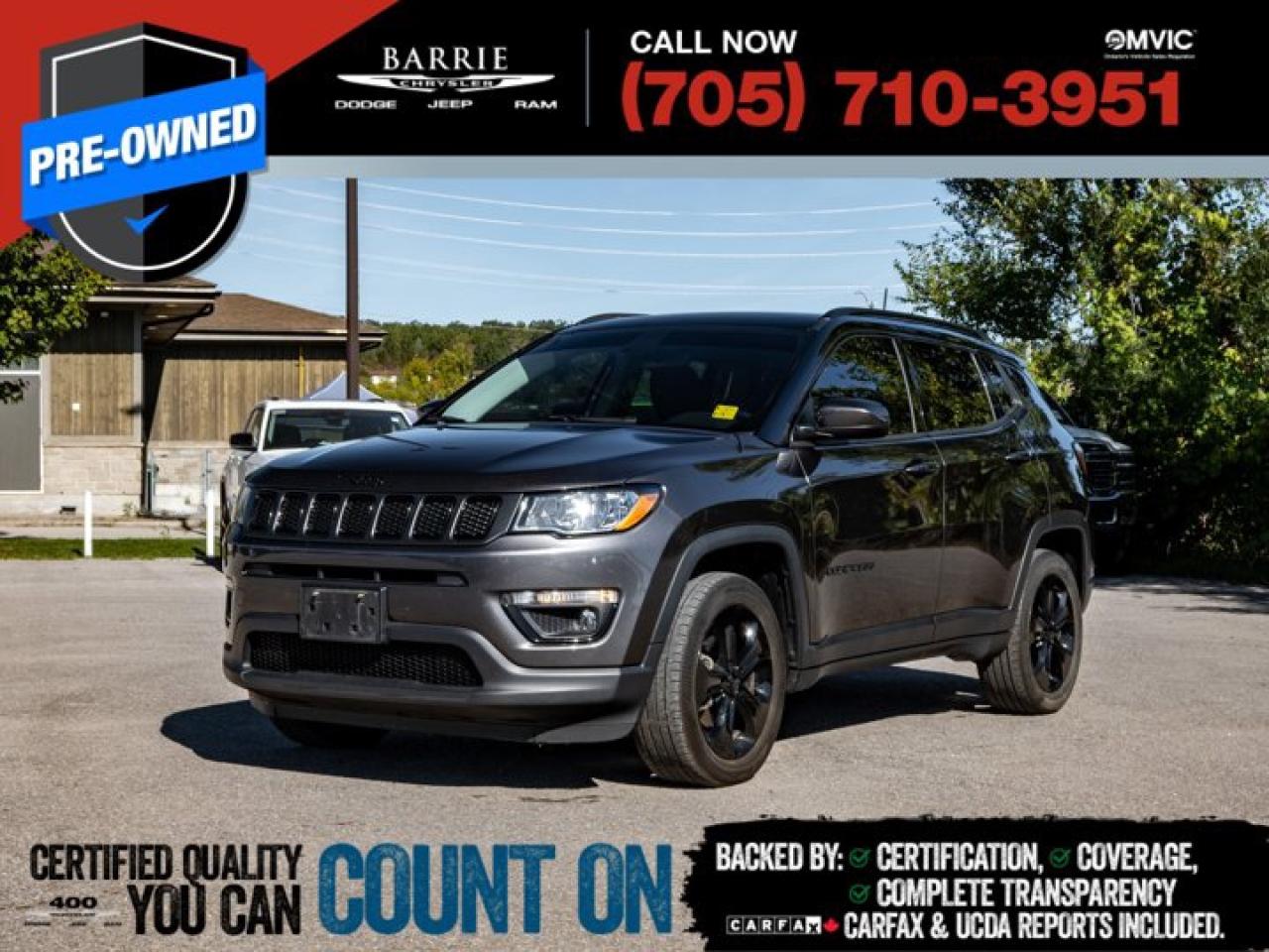 Used 2021 Jeep Compass Altitude for sale in Barrie, ON