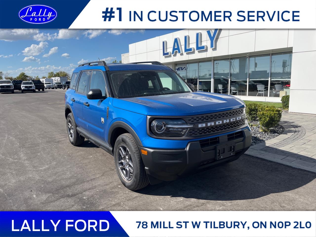 New 2025 Ford Bronco Sport Big Bend for sale in Tilbury, ON