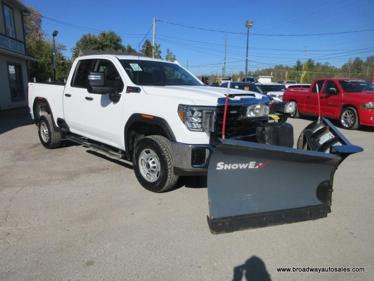 2022 GMC Sierra 2500 3/4 TON SL-MODEL 6 PASSENGER 6.6L - V8.. 4X4.. QUAD-CAB.. 6.6-FOOT-BOX.. SNOW-EX-V-PLOW.. BACK-UP CAMERA.. BLUETOOTH SYSTEM.. KEYLESS ENTRY.. Photo4