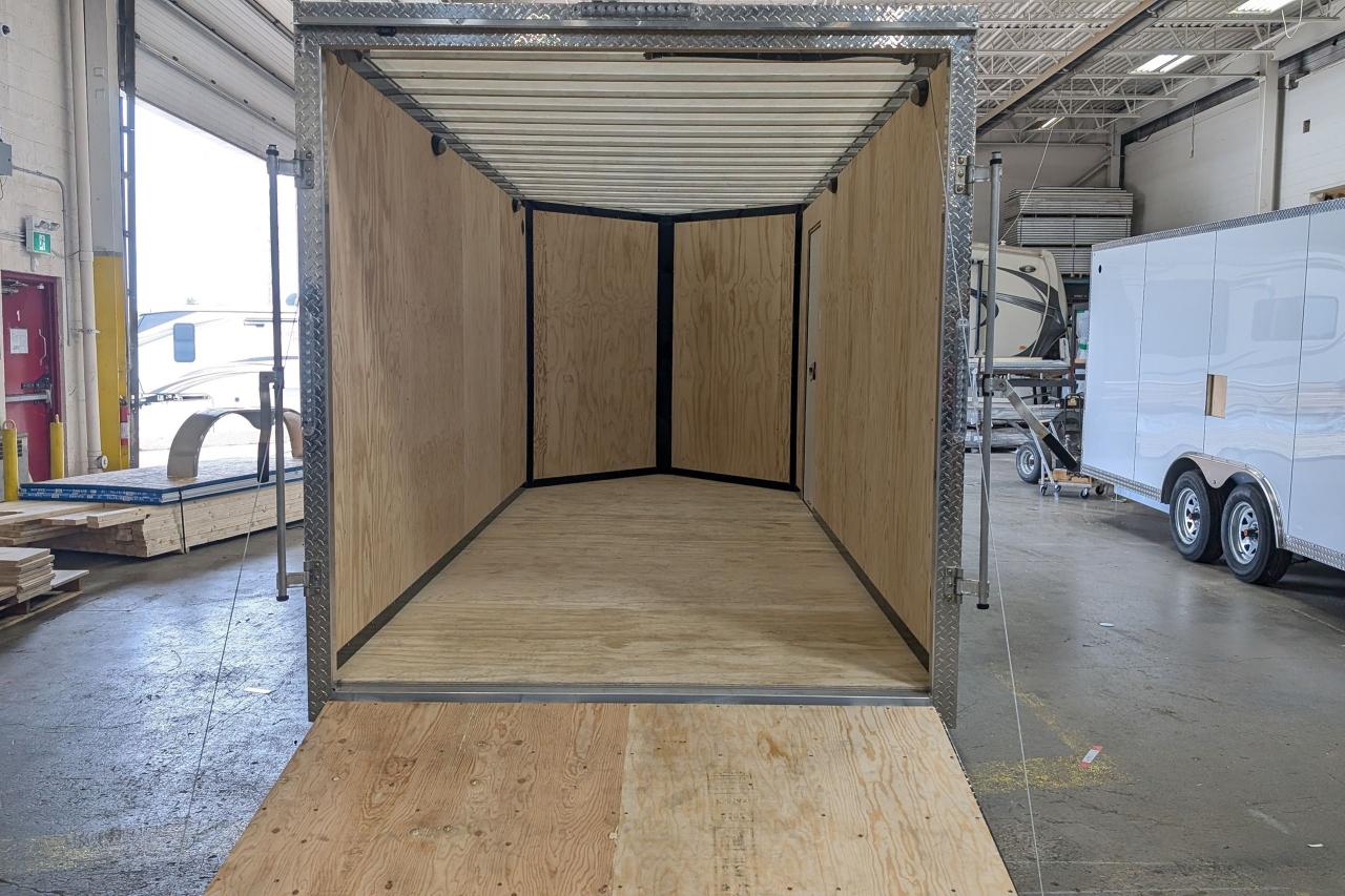 2025 Canadian Trailer Company 7x16 V-Nose Cargo Trailer Aluminum Tandem Axle Photo10