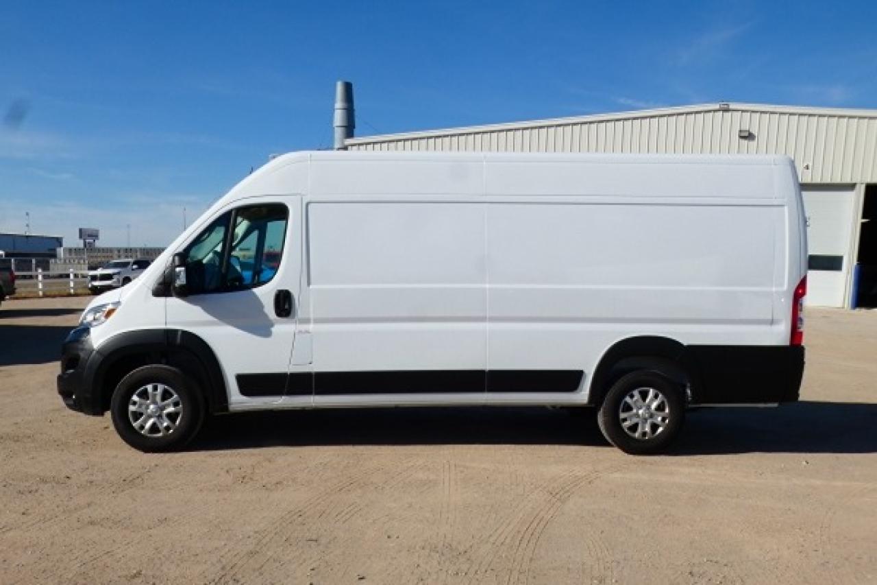 2025 RAM ProMaster SLT 3500 Ext. High Roof CARGO VAN w/cloth,NAV, BUC