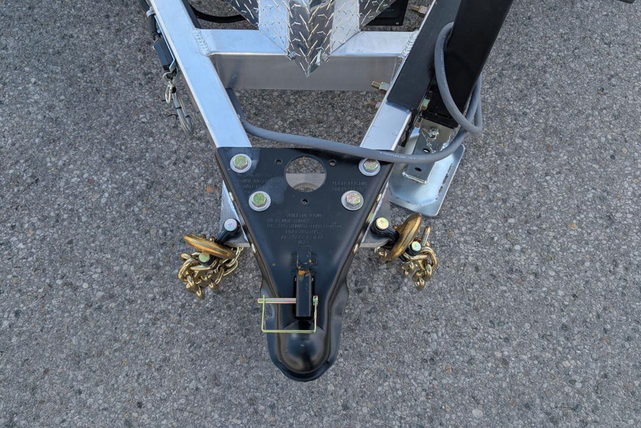 2025 Canadian Trailer Company 7x14 V Nose Cargo Trailer Aluminum Tandem Axle