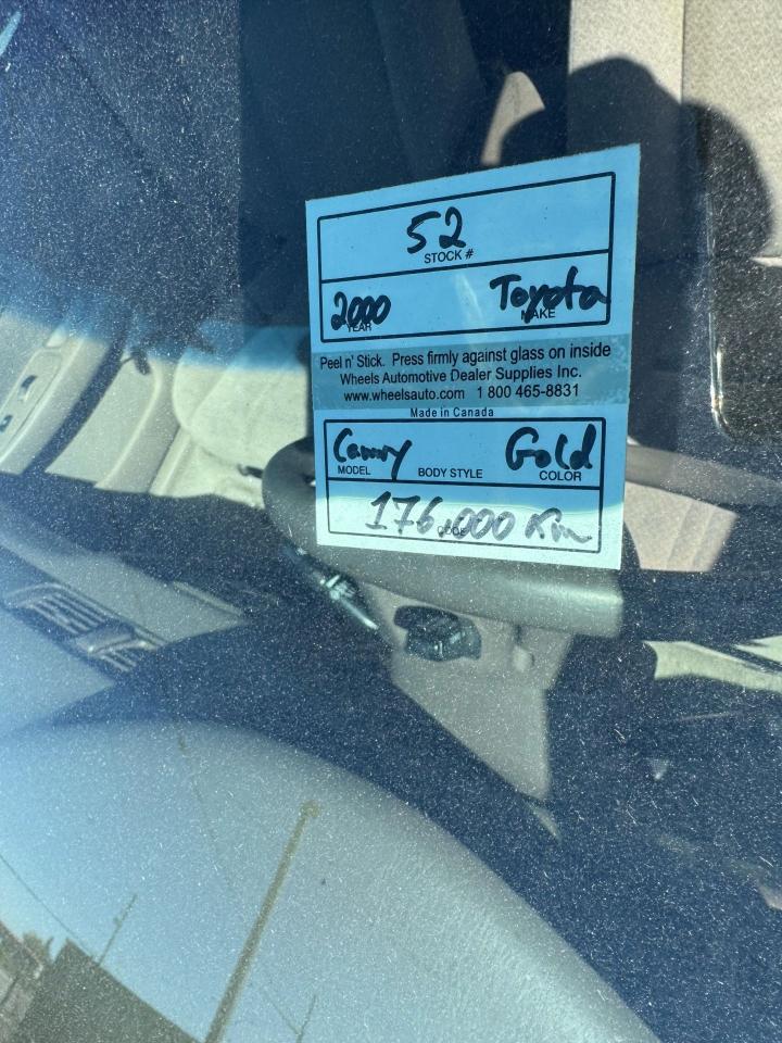 2000 Toyota Camry CE, ALLOYS, AUTO, HAS SPARK ISSUE, AS IS SPECIAL - Photo #16
