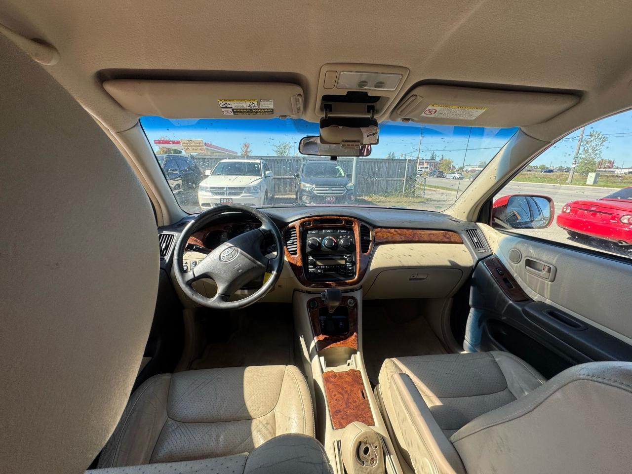 2003 Toyota Highlander 4X4, LEATHER, WAS SITTING, NEEDS FUEL PUMP, AS IS - Photo #12