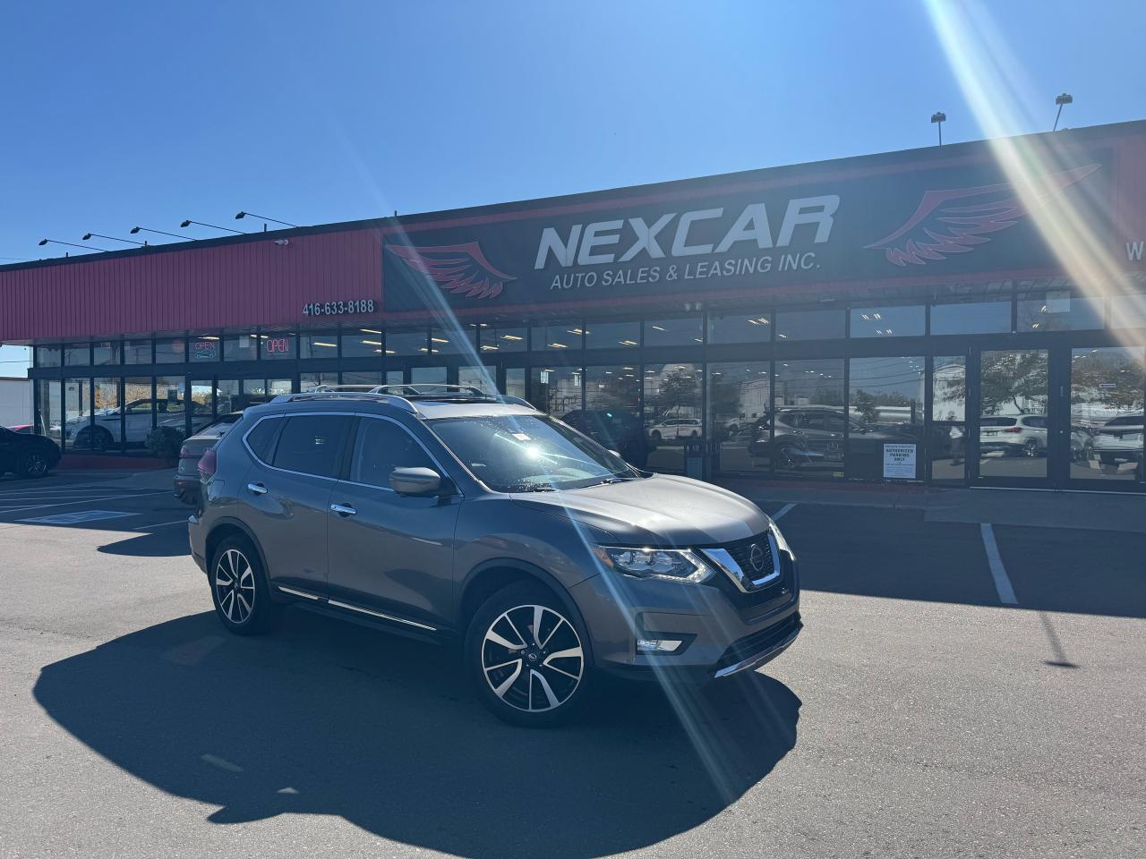 2018 Nissan Rogue SL AWD LEATHER PANO/ROOF NAV CARPLAY B/SPOT CAMERA