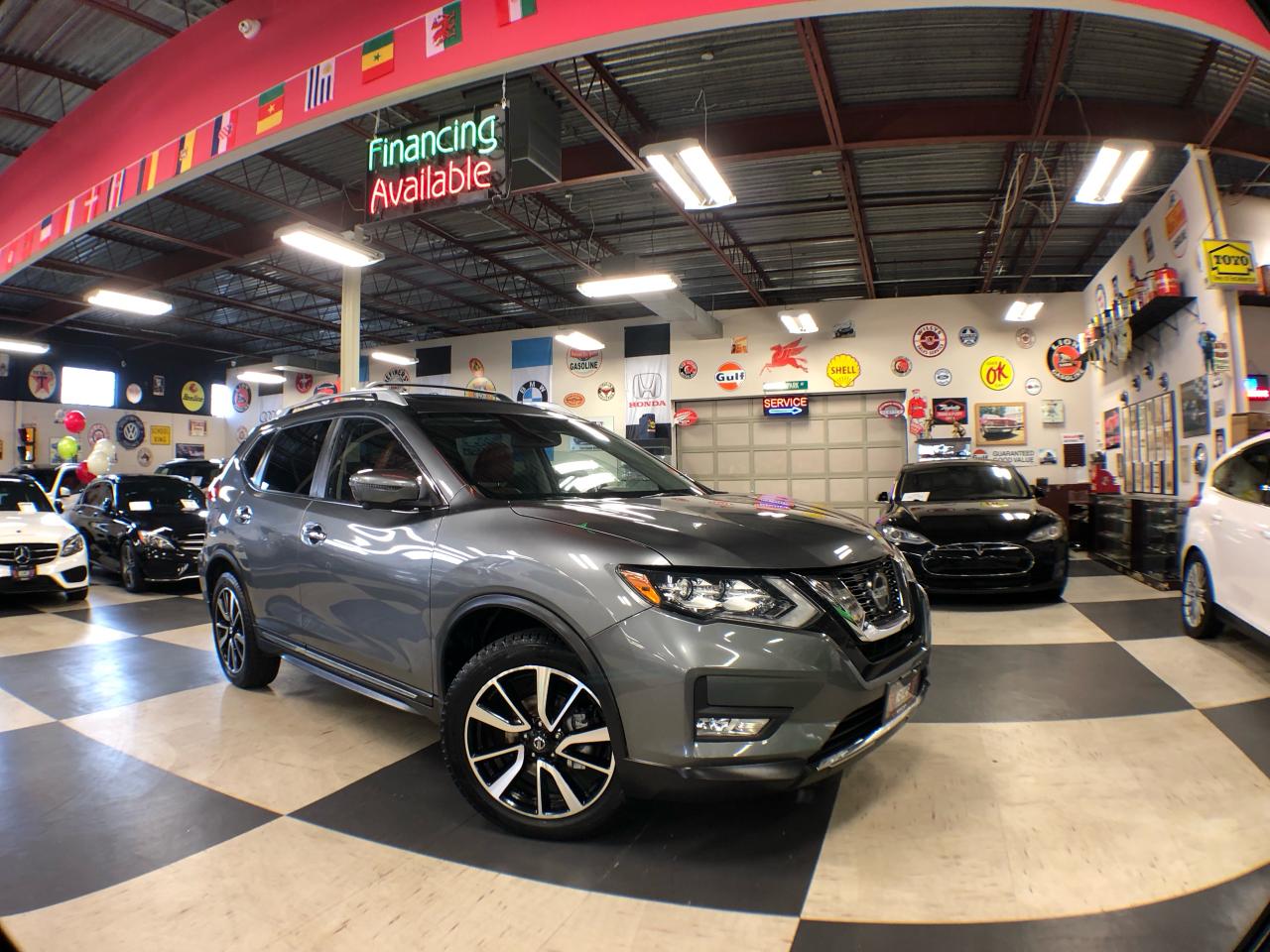 Used 2018 Nissan Rogue SL AWD LEATHER PANO/ROOF NAV CARPLAY B/SPOT CAMERA for sale in North York, ON