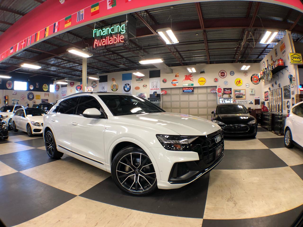 2021 Audi Q8 TECHNIK S-LINE LEATHER PAN/ROOF NAV B/SPOT CAMERA