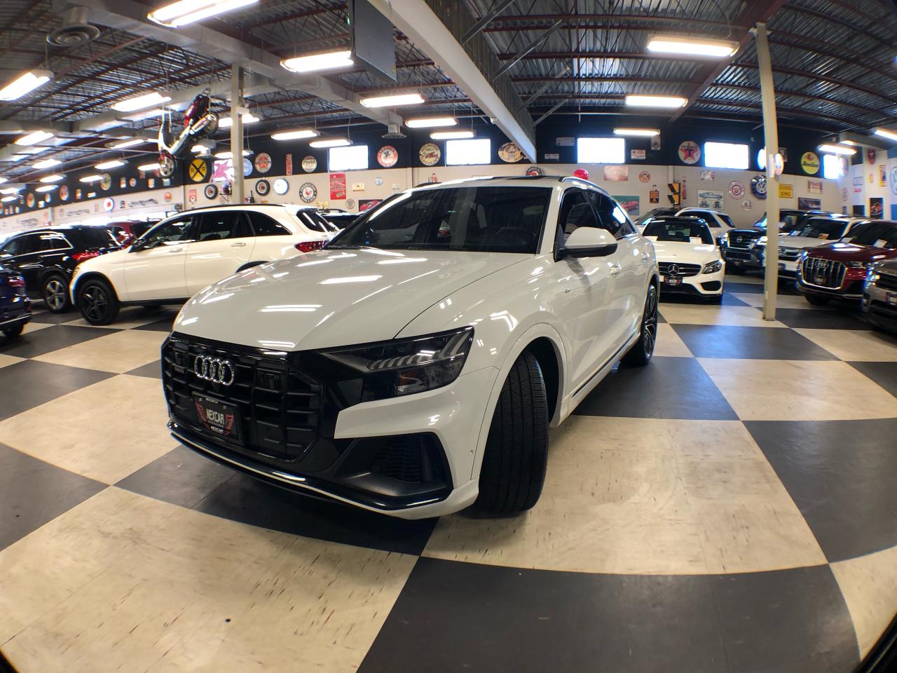 2021 Audi Q8 TECHNIK S-LINE LEATHER PAN/ROOF NAV B/SPOT CAMERA Photo2