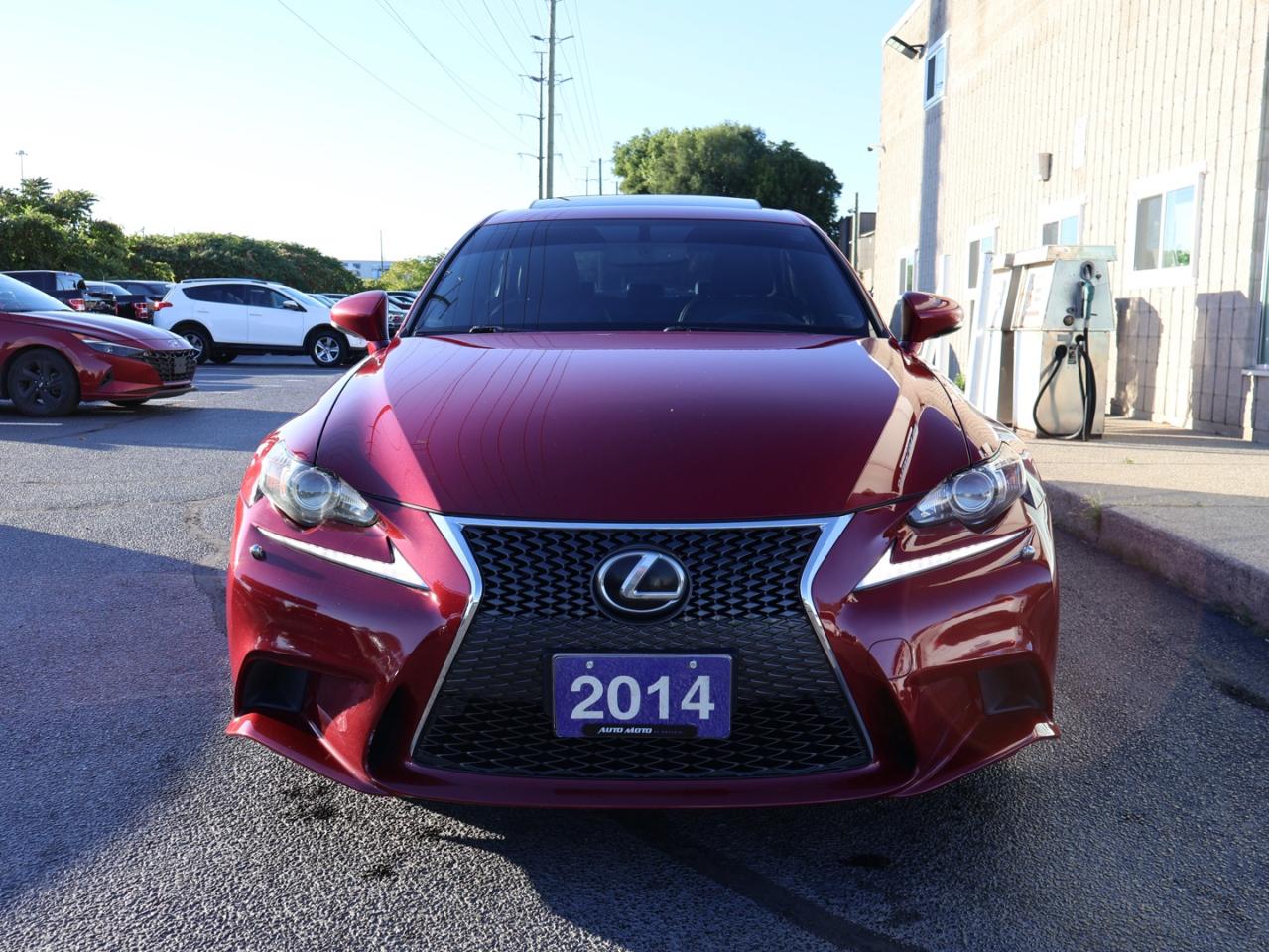 2014 Lexus IS 350 F-SPORT AWD CERTIFIED *SERVICE RECORDS* CAMERA NAV BLUETOOTH LEATHER HEATED SEATS SUNROOF CRUISE ALLOYS - Photo #2