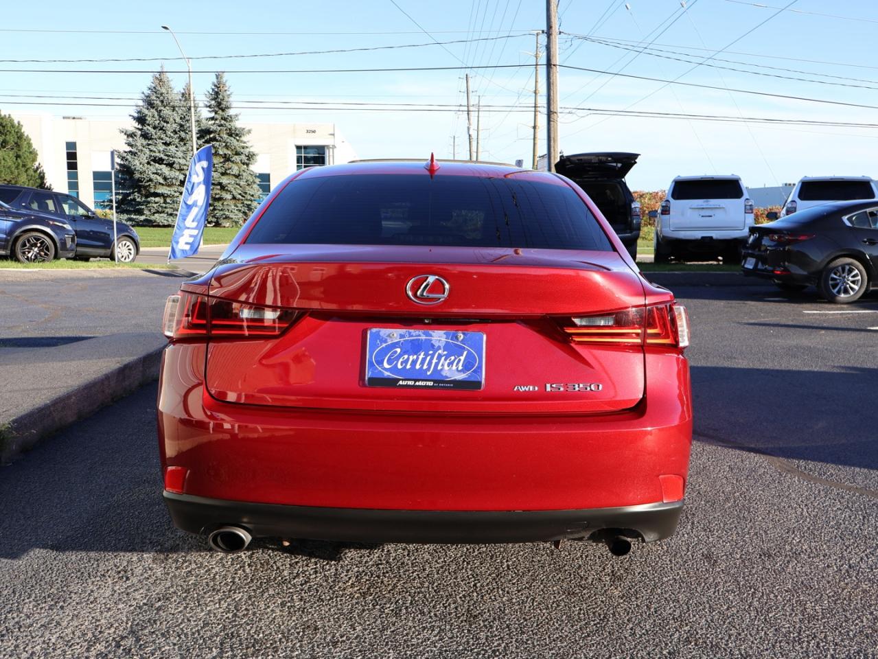 2014 Lexus IS 350 F-SPORT AWD CERTIFIED *SERVICE RECORDS* CAMERA NAV BLUETOOTH LEATHER HEATED SEATS SUNROOF CRUISE ALLOYS - Photo #5